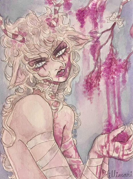 berries + 2022 + watercolor